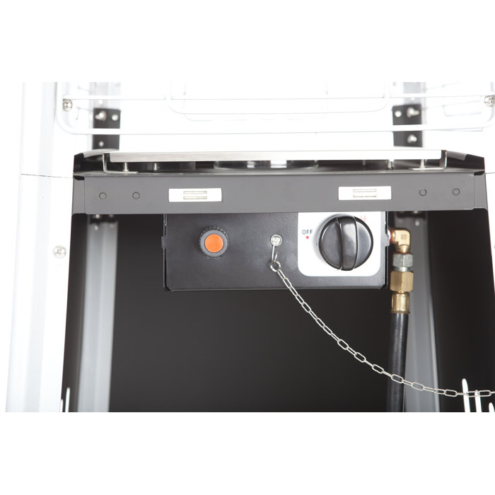 Fire Sense Coronado Pyramid Flame 40,000 BTU Propane Patio Heater